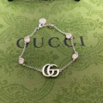 Gucci Women Double G Mother of Pearl Bracelet - Bild 3