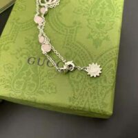 Gucci Women Double G Mother of Pearl Bracelet (1)