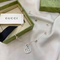 Gucci Women Double G Mother of Pearl Necklace (1)