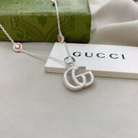 Gucci Women Double G Mother of Pearl Necklace (1)