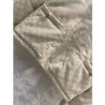 Gucci Men GG Canvas Bomber Jacket Cream Self-Covered Buttons Interlocking G Lined High Neck - Imagen 10