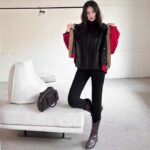 Gucci Women GG Canvas Bomber Jacket High Neck Drawstring Detachable Hood Gilet Dropped Shoulder – Image 20