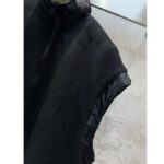 Gucci Women GG Canvas Bomber Jacket High Neck Drawstring Detachable Hood Gilet Dropped Shoulder – Image 15