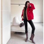 Gucci Women GG Canvas Bomber Jacket High Neck Drawstring Detachable Hood Gilet Dropped Shoulder – Image 19