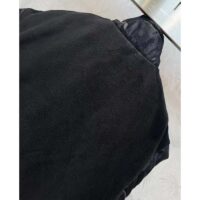 Gucci Women GG Canvas Bomber Jacket High Neck Drawstring Detachable Hood Gilet Dropped Shoulder (1)