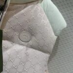 Gucci Women GG Cotton Canvas Padded Vest Pink Lined High Neck Sleeveless Two Side Pockets – Bild 7