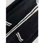 Gucci Women GG Extra Fine Wool Piquet Coat Collarless Long Sleeves Two Front Pockets – Image 6