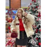 Gucci Women GG Padded Nylon Bomber Jacket Web White Goose Down Detachable Sleeves High Neck - Imagen 12