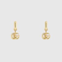 Gucci Women GG Running Yellow Gold Earrings (1)