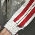 Gucci Women GG Technical Jersey Dress Web High Neck Dropped Shoulder Elastic Cuffs Drawstring Waist - immagine 9