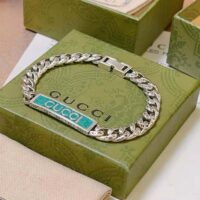 Gucci Women Gucci Logo Enamel Bracelet (1)