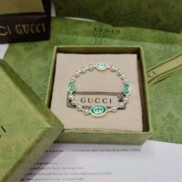 Gucci Women Interlocking G Boule Chain Bracelet (1)