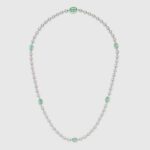 Gucci Women Interlocking G Boule Chain Necklace