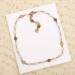 Gucci Women Interlocking G Flower Pearl Necklace - immagine 3