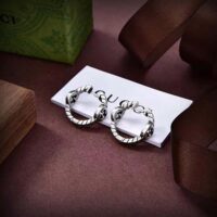 Gucci Women Interlocking G Hoop Earrings (1)