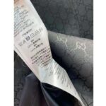 Gucci Women Light GG Canvas Single-Breasted Jacket Peak Lapel Flap Pockets - Image 11