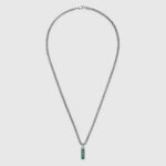 Gucci Women Necklace with Enamel Pendant