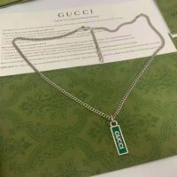 Gucci Women Necklace with Enamel Pendant (1)