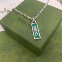 Gucci Women Necklace with Enamel Pendant (1)