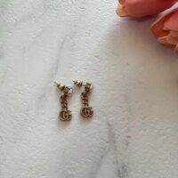 Gucci Women Pearl Double G Earrings (1)