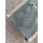 Gucci Women Reversible GG Canvas Dress Pale Blue Unlined Crewneck Sleeveless Two Front Pockets - Image 8