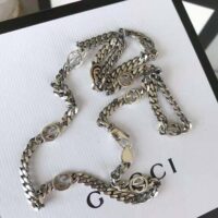 Gucci Women Thin Interlocking G Necklace (1)