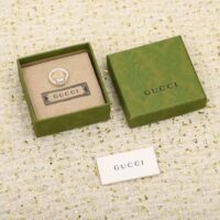 Gucci Women Trademark Ring with Heart Pendant (1)