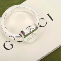 Gucci Women Trademark Ring with Heart Pendant (1)