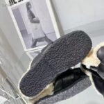 Gucci Women's GG Mule Horsebit Black Leather Merinos Wool Lining Leather Sole Flat - Image 10