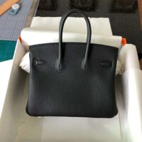 Hermes Women Birkin 30 Bag in Epsom Leather with Gold Hardware-Black (1)