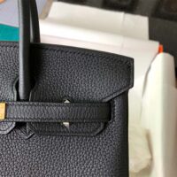 Hermes Women Birkin 30 Bag in Epsom Leather with Gold Hardware-Black (1)