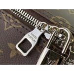 Louis Vuitton LV Unisex Keepall Bandoulière 50 Pink Monogram Macassar Coated Canvas - immagine 10