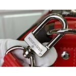 Louis Vuitton LV Unisex Keepall Bandoulière 50 Red Monogram Macassar Coated Canvas - Bild 10