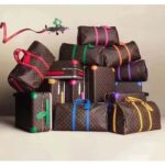 Louis Vuitton LV Unisex Keepall Bandoulière 50 Red Monogram Macassar Coated Canvas - Bild 11