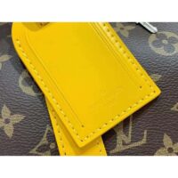 Louis Vuitton LV Unisex Keepall Bandoulière 50 Yellow Monogram Macassar Coated Canvas (8)