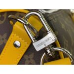 Louis Vuitton LV Unisex Keepall Bandoulière 50 Yellow Monogram Macassar Coated Canvas – Bild 11
