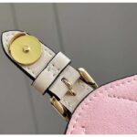 Louis Vuitton LV Unisex Montsouris Backpack Monogram Empreinte Embossed White Leather - Imagen 8