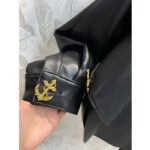 Louis Vuitton LV Women Faux Leather Circle Top PU Polyester Elastane Black Regular Fit - immagine 9