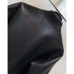 Louis Vuitton LV Women Faux Leather Circle Top PU Polyester Elastane Black Regular Fit - immagine 5