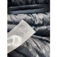 Louis Vuitton LV Women Flight Mode Monogram Jacquard Puffer Wrap Coat Polyamide Black (15)