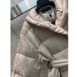 Louis Vuitton LV Women Flight Mode Monogram Jacquard Puffer Wrap Coat Polyamide Light Beige - Bild 6