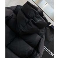 Louis Vuitton LV Women Monogram Accent Pillow Puffer Cape Black Regular Fit (4)