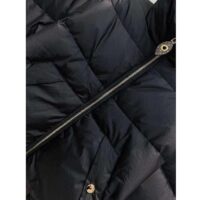 Louis Vuitton LV Women Monogram Accent Pillow Puffer Cape Black Regular Fit (4)