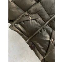 Louis Vuitton LV Women Monogram Accent Pillow Puffer Cape Khaki Regular Fit (2)