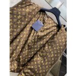 Louis Vuitton LV Men Monogram Accent Pillow Puffer Cape Khaki Regular Fit - Bild 7