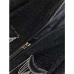 Louis Vuitton LV Men Scuba Trim Tweed Jacket Wool Black Regular Fit - immagine 8