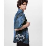 Louis Vuitton LV Unisex Steamer Wearable Wallet Blue Moon Damier Rush Epi XL Leather Cowhide-Leather - Image 13