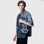 Louis Vuitton LV Unisex Steamer Wearable Wallet Blue Moon Damier Rush Epi XL Leather Cowhide-Leather - Image 12