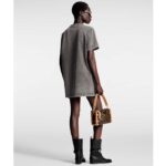 Louis Vuitton Men Graphic LV Signature T-Shirt Cotton Metal Grey Regular Fit - Image 13