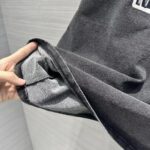 Louis Vuitton Men Graphic LV Signature T-Shirt Cotton Metal Grey Regular Fit - Image 9